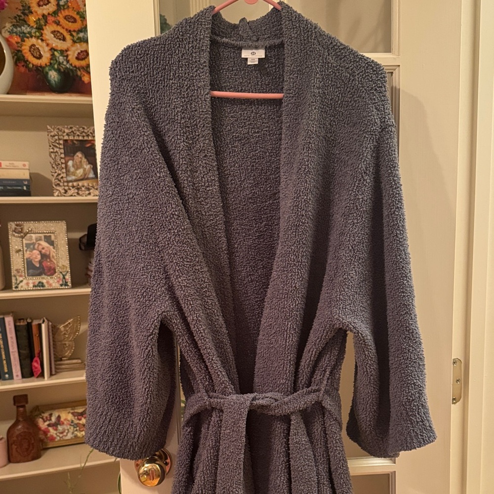 Gray Super Soft Robe - Picture 5 of 6